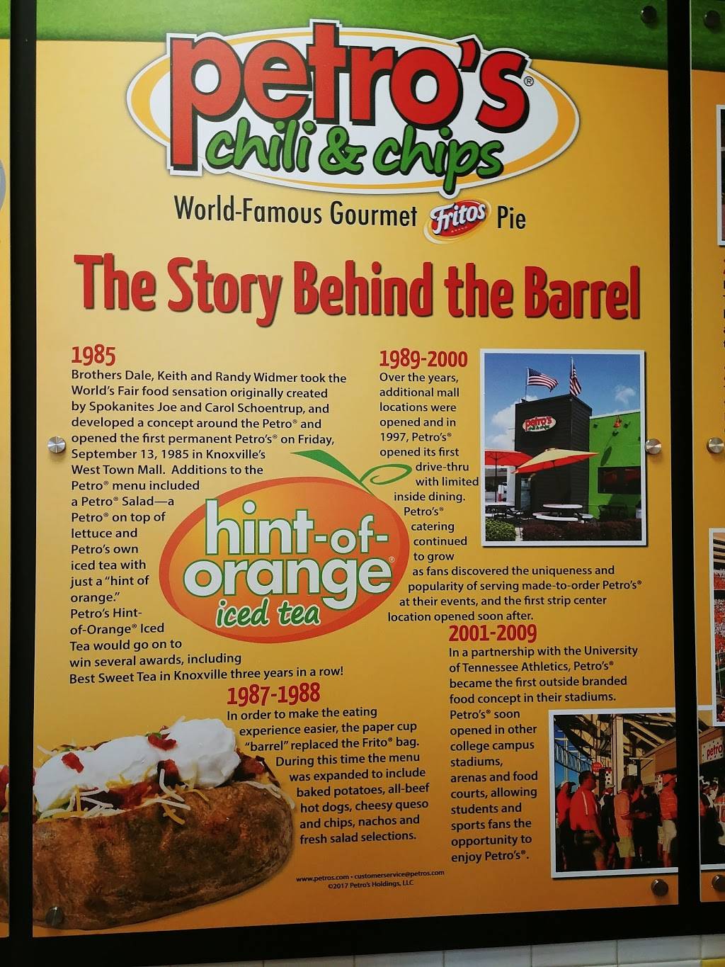 Petros Chili & Chips - Farragut | restaurant | 10518 Kingston Pike, Knoxville, TN 37922, USA | 8655310891 OR +1 865-531-0891