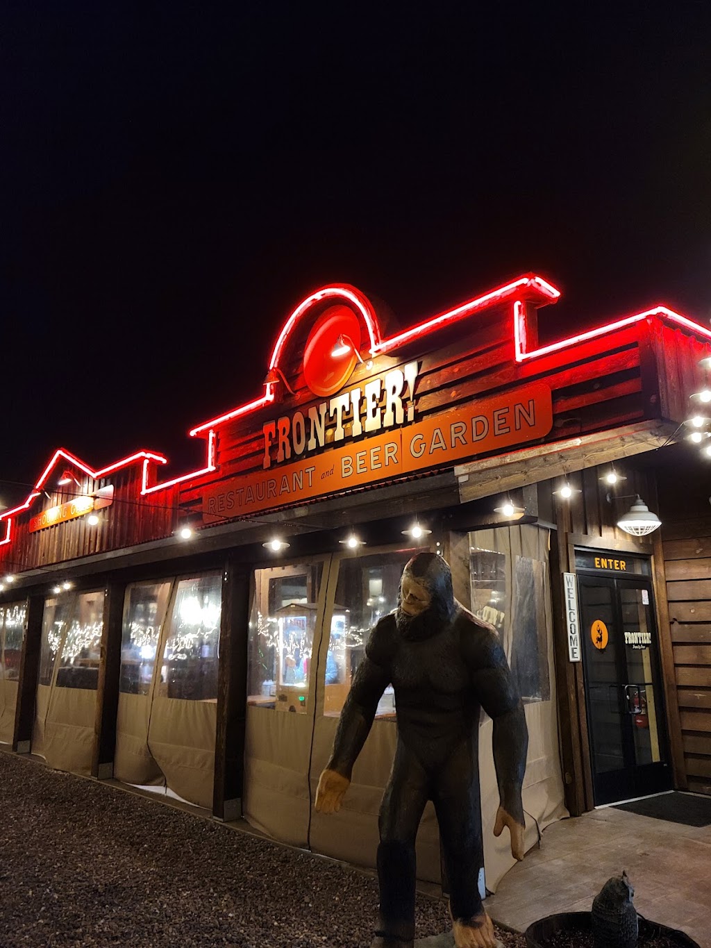 Frontier Barbeque & Beer Garden | restaurant | 730 W Rte 66, Williams, AZ 86046, USA | 9282121352 OR +1 928-212-1352