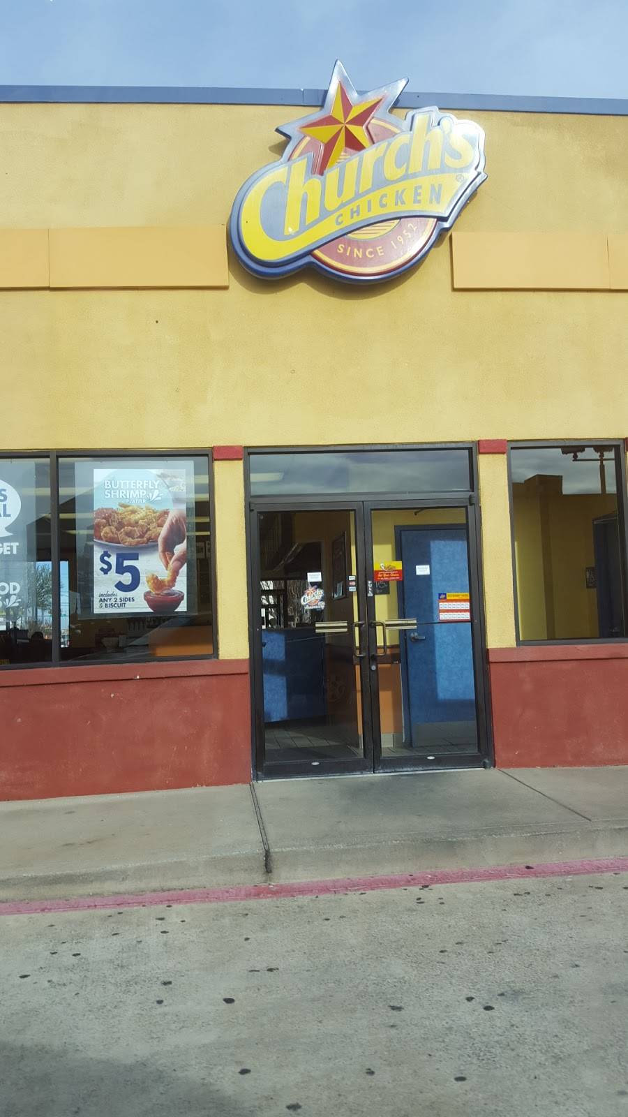 Churchs Chicken | restaurant | 2520 W Walnut St, Garland, TX 75042, USA | 9722727930 OR +1 972-272-7930