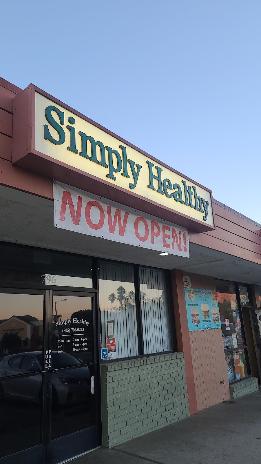 Simply Healthy | restaurant | 796 Wendy Dr, Newbury Park, CA 91320, USA | 8052622594 OR +1 805-262-2594