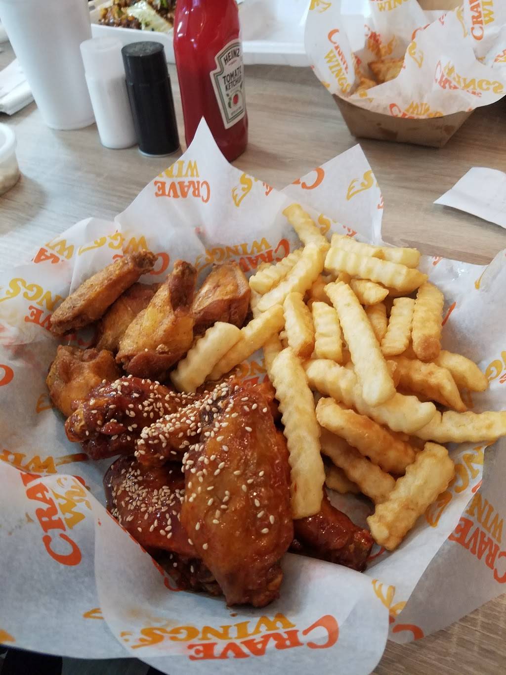 Crave Wings | restaurant | 13633 Warwick Blvd #1, Newport News, VA 23602, USA | 7578729464 OR +1 757-872-9464