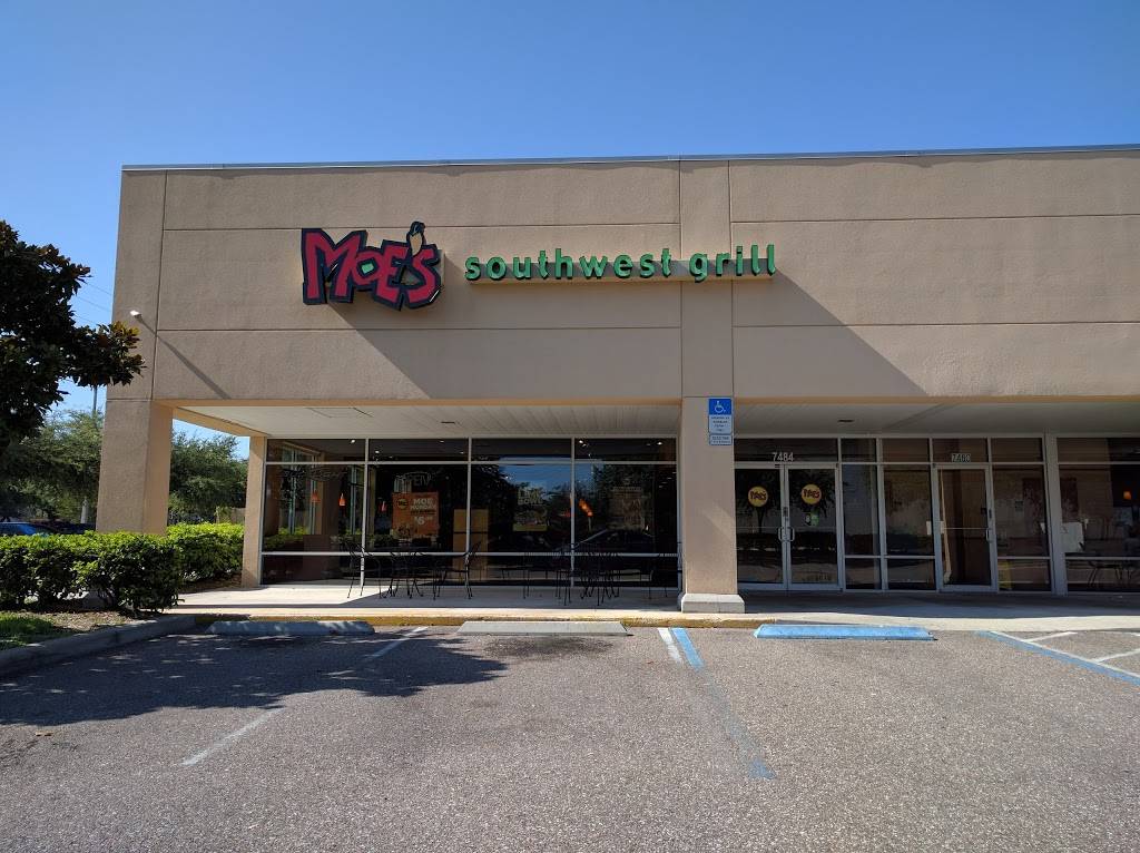Moes Southwest Grill | restaurant | 7484 University Blvd, Winter Park, FL 32792, USA | 4076713566 OR +1 407-671-3566