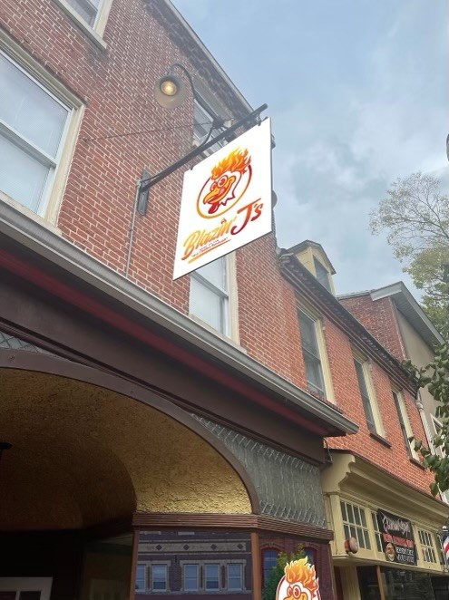 Blazin Js | restaurant | 139 W Gay St, West Chester, PA 19380, USA | 4842660156 OR +1 484-266-0156