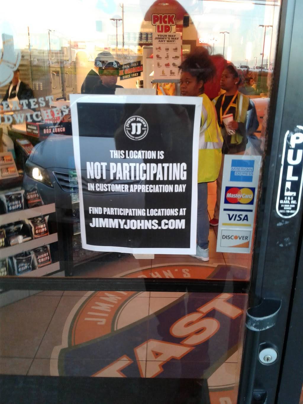 Jimmy Johns | meal delivery | 320 Goodman Rd E, Southaven, MS 38671, USA | 6623493443 OR +1 662-349-3443