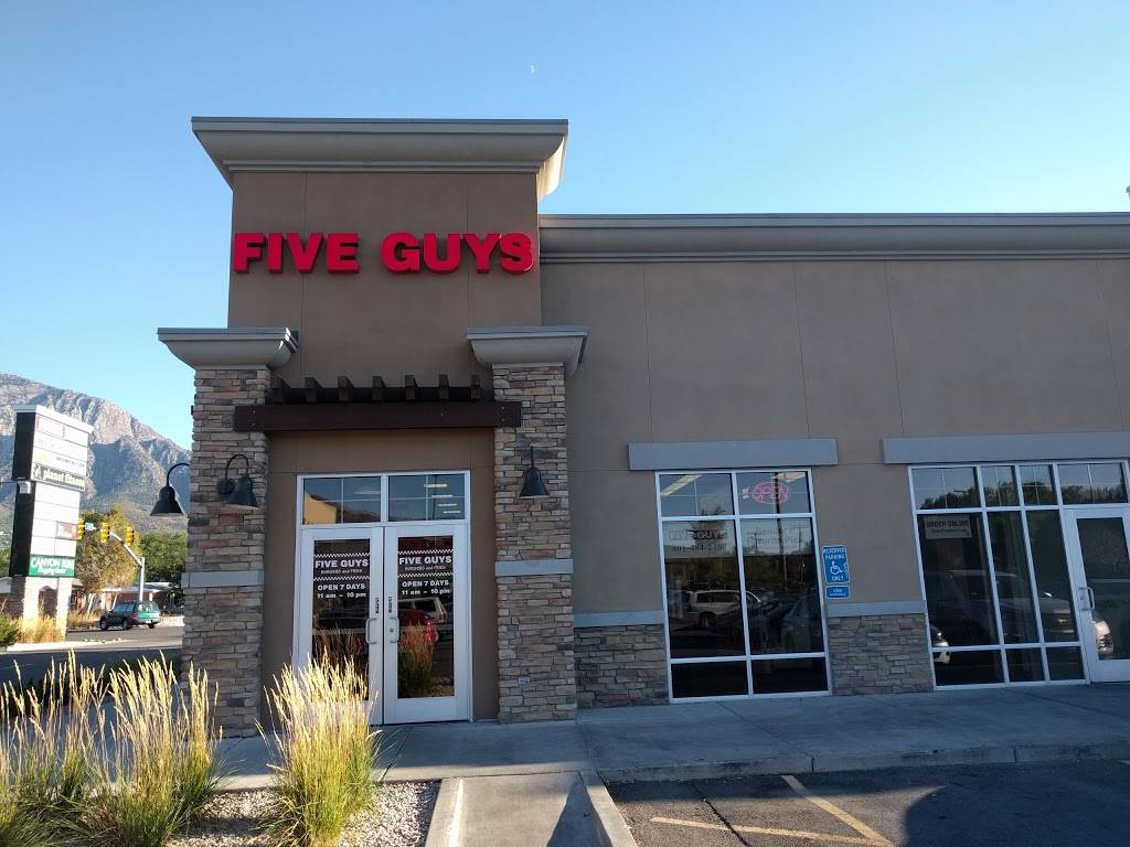 Five Guys | meal takeaway | 3167 E 3300 S, Salt Lake City, UT 84109, USA | 8014842480 OR +1 801-484-2480