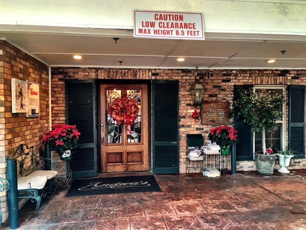 Andreas Restaurant | restaurant | 3100 19th St, Metairie, LA 70002, USA | 5048348583 OR +1 504-834-8583