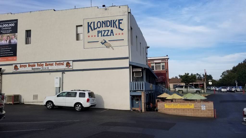 Klondike Pizza | restaurant | 104 Bridge St, Arroyo Grande, CA 93420, USA | 8054815288 OR +1 805-481-5288