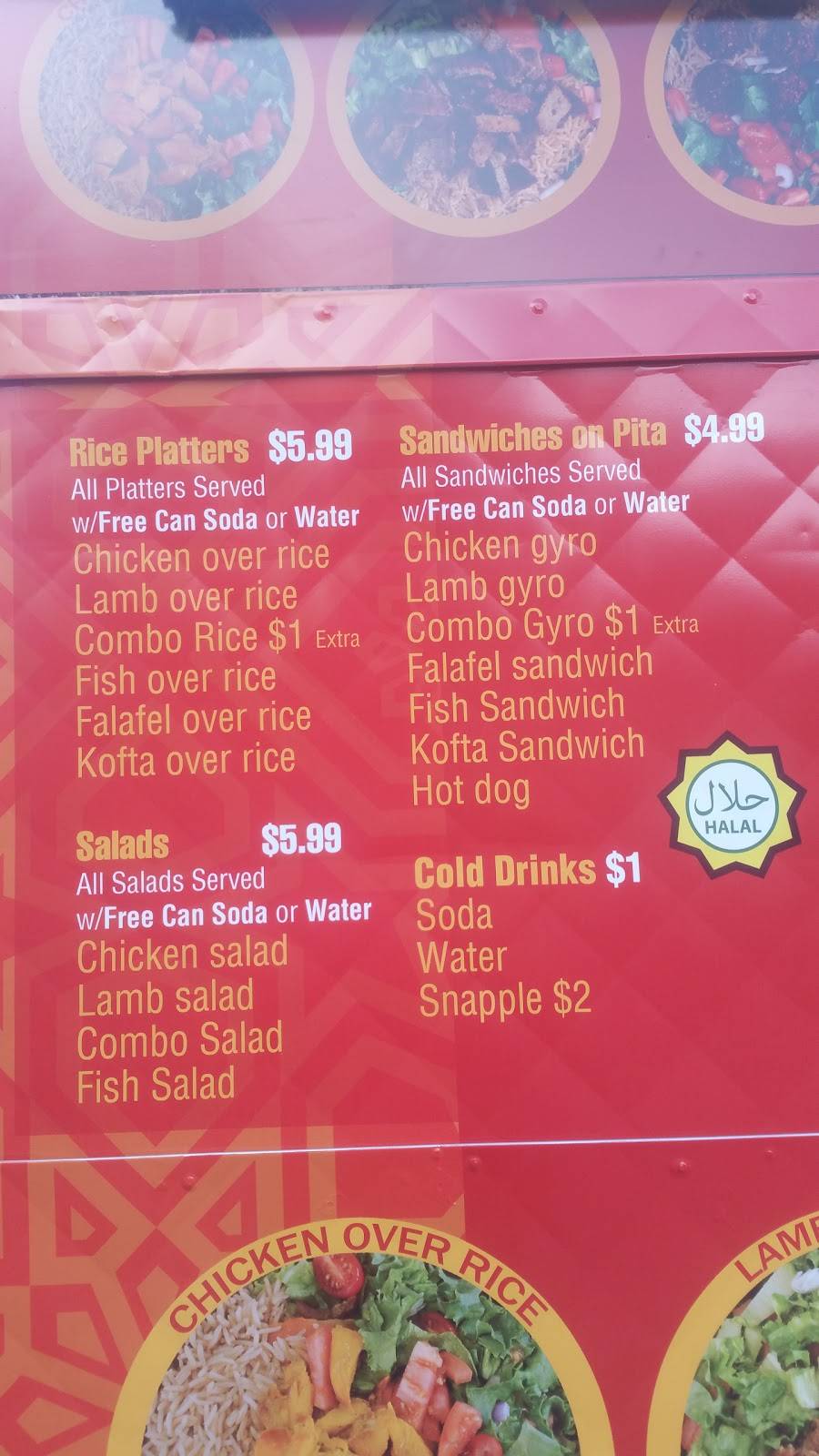 Madina’s Halal Cart | restaurant | 136-81 39th Ave, Queens, NY 11354, USA | 6466622833 OR +1 646-662-2833