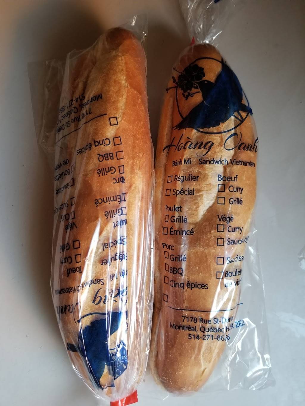 Hoang Oanh Sandwich Vietnamien | meal takeaway | 7178 Rue Saint-Denis, Montréal, QC H2R 2E2, Canada | 5142718668 OR +1 514-271-8668