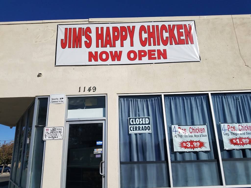 Jims Happy Chicken | restaurant | 1149 W Ave I, Lancaster, CA 93534, USA | 6614929652 OR +1 661-492-9652