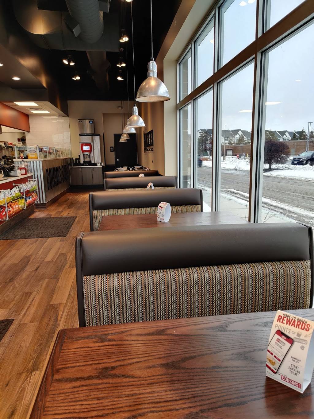 Cousins Subs | restaurant | 2042 S Naperville Rd, Wheaton, IL 60189, USA | 6305175002 OR +1 630-517-5002