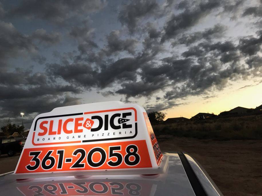 Slice and Dice Pizzeria | restaurant | 5720 McMahon Blvd NW suite b, Albuquerque, NM 87114, USA | 5053612058 OR +1 505-361-2058
