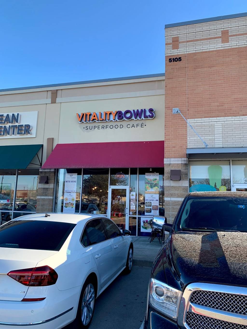 Vitality Bowls Frisco | restaurant | 5105 Eldorado Pkwy #160, Frisco, TX 75033, USA | 9729875144 OR +1 972-987-5144