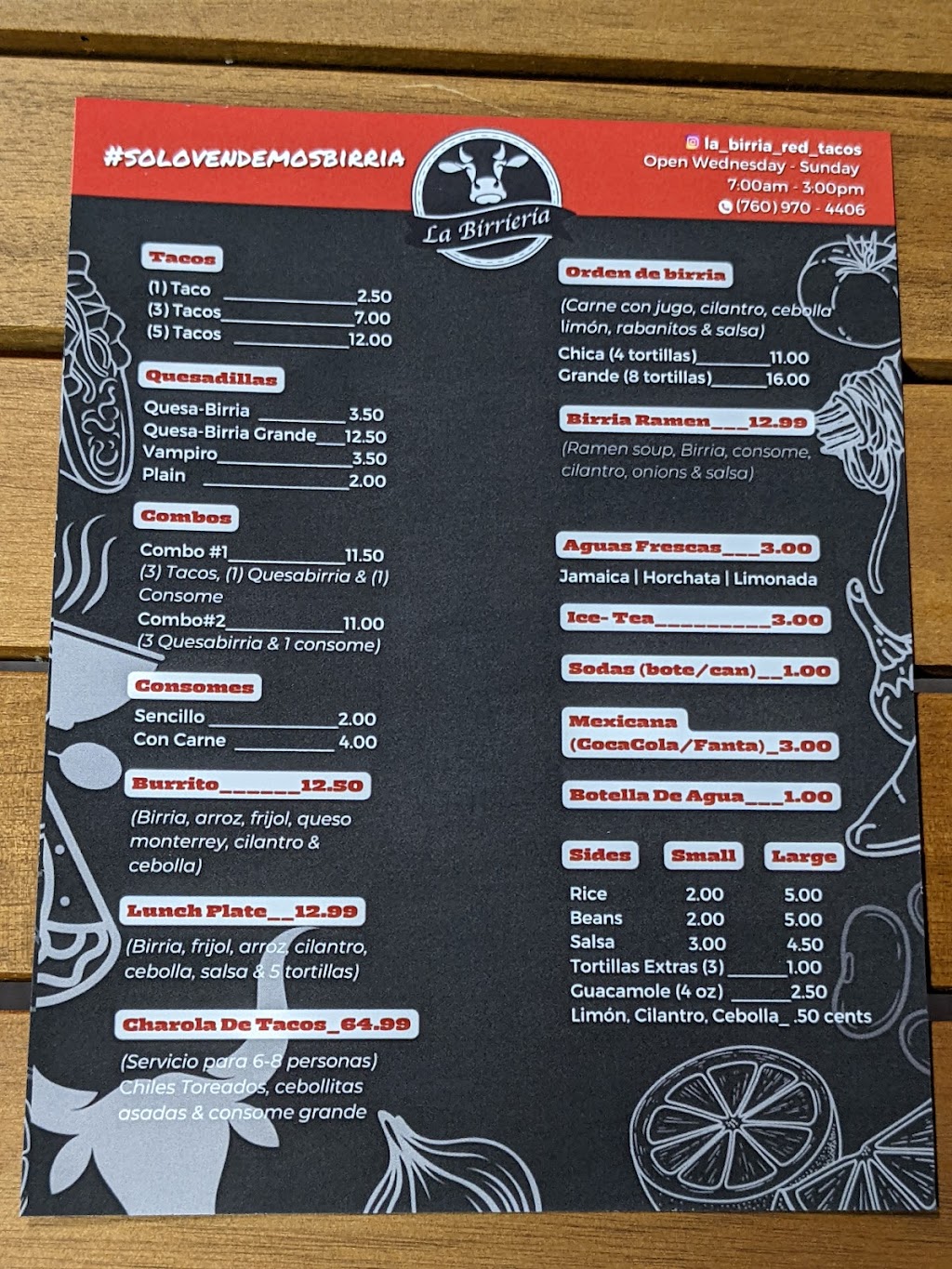 La Birrieria Red Tacos | restaurant | 710 S 4th St, El Centro, CA 92243, USA | 7609704406 OR +1 760-970-4406