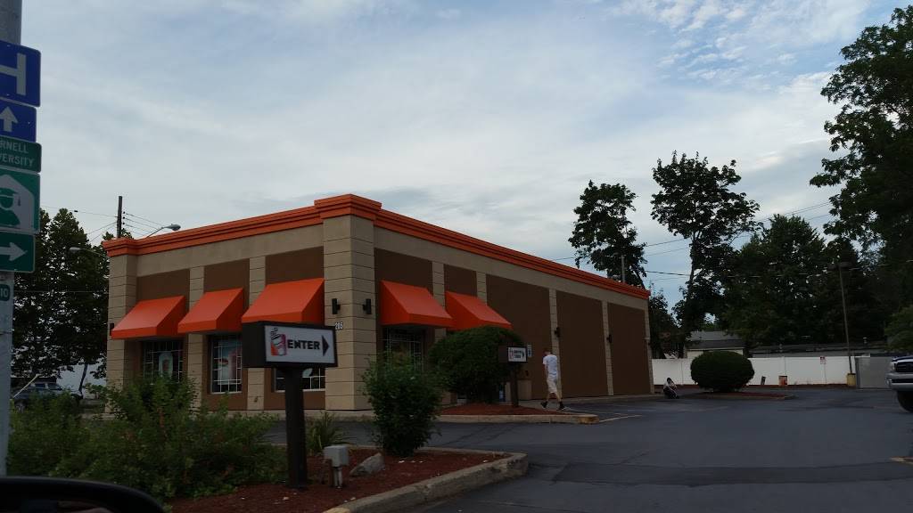 Dunkin | bakery | 205 S Meadow St, Ithaca, NY 14850, USA | 6072723619 OR +1 607-272-3619