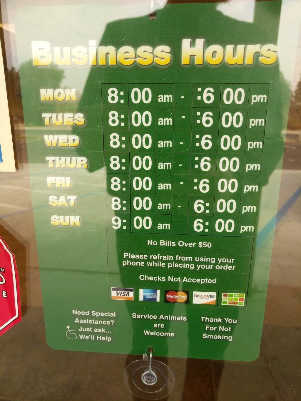 Subway | restaurant | 17120 N Friant Rd, Friant, CA 93626, USA | 5598222620 OR +1 559-822-2620