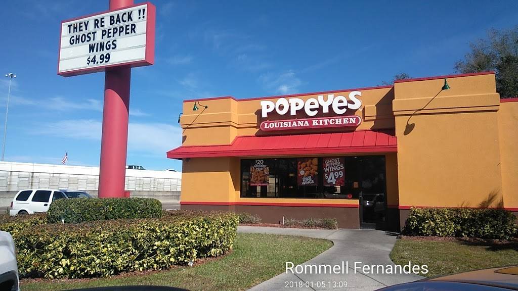 Popeyes Louisiana Kitchen | restaurant | 2005 S Frontage Rd, Plant City, FL 33563, USA | 8137579742 OR +1 813-757-9742