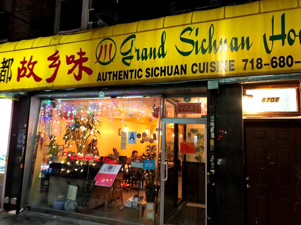 Grand Sichuan House | restaurant | 8701 5th Ave, Brooklyn, NY 11209, USA | 7186808887 OR +1 718-680-8887
