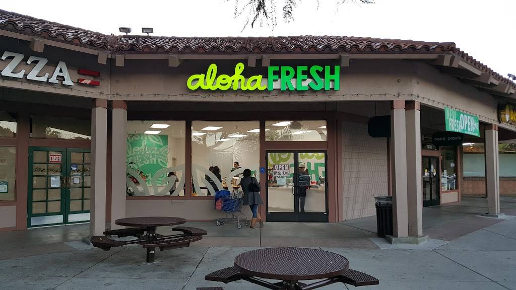 Aloha Fresh | restaurant | 2456, 19740 Stevens Creek Blvd, Cupertino, CA 95014, USA | 4088619544 OR +1 408-861-9544