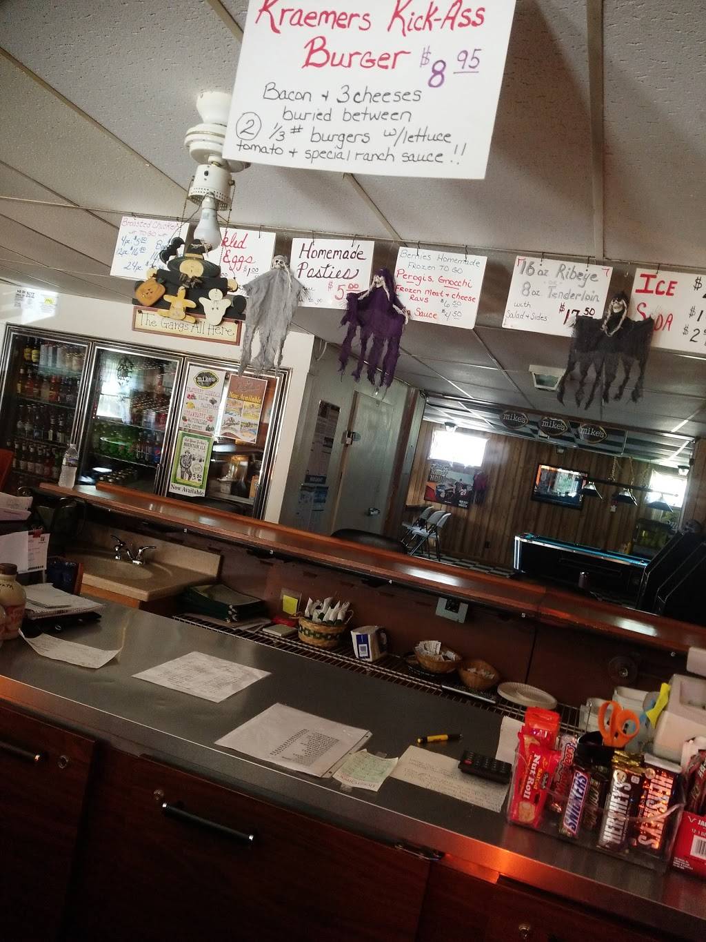 Kraemers Three Lakes Bar & Grill | restaurant | Hamilton Lake Rd, Vulcan, MI 49892, USA | 9065632031 OR +1 906-563-2031