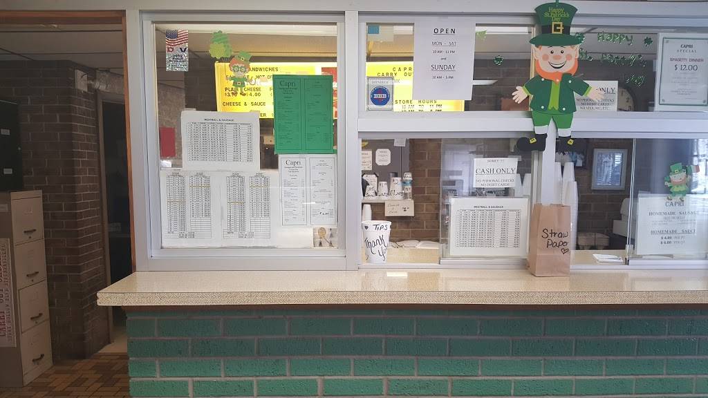 Capri | restaurant | 1400 University Blvd, Steubenville, OH 43952, USA | 7402824919 OR +1 740-282-4919