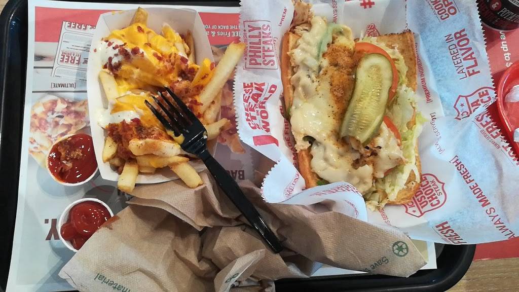 Charleys Philly Steaks | restaurant | 1650 Premium Outlet Blvd, Aurora, IL 60502, USA | 3176361600 OR +1 317-636-1600