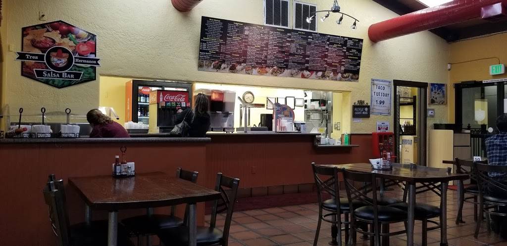 Taqueria Tres Hermanos | restaurant | 7815 Greenback Ln, Citrus Heights, CA 95610, USA | 9167210567 OR +1 916-721-0567