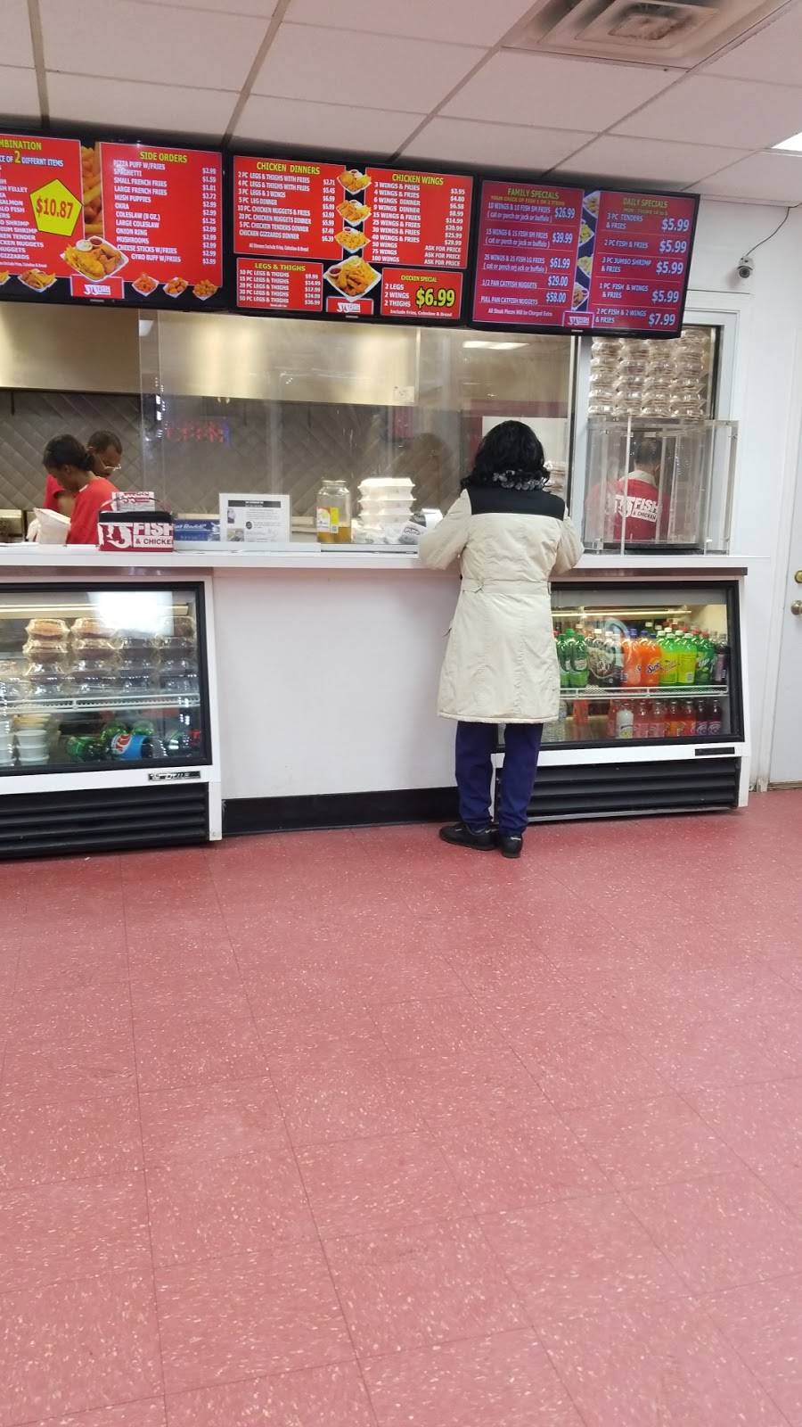 JJ Fish & chicken | restaurant | 10902 S Halsted St, Chicago, IL 60628, USA | 7732644910 OR +1 773-264-4910