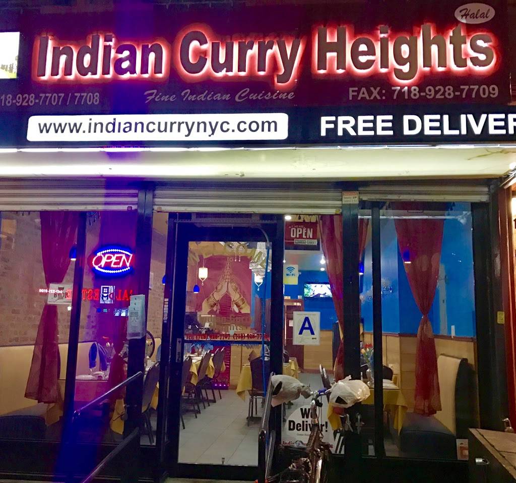 Indian Curry Heights | restaurant | 125 Ralph Ave, Brooklyn, NY 11221, USA | 7189287707 OR +1 718-928-7707