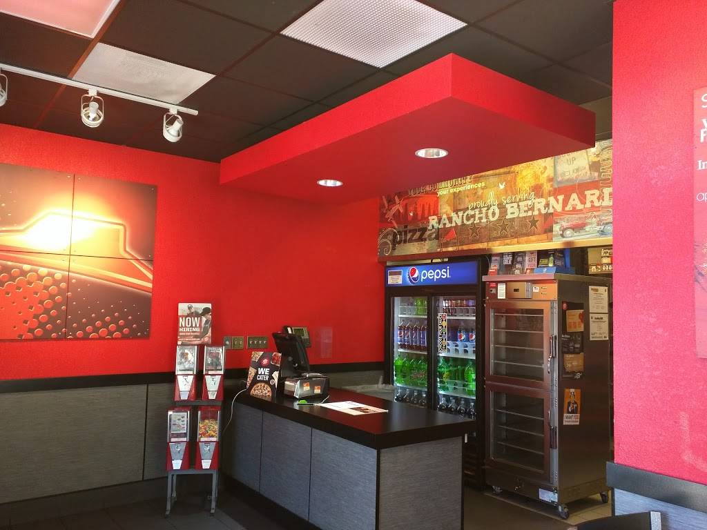 Pizza Hut | restaurant | 11808 Rancho Bernardo Rd, San Diego, CA 92128, USA | 8584874140 OR +1 858-487-4140