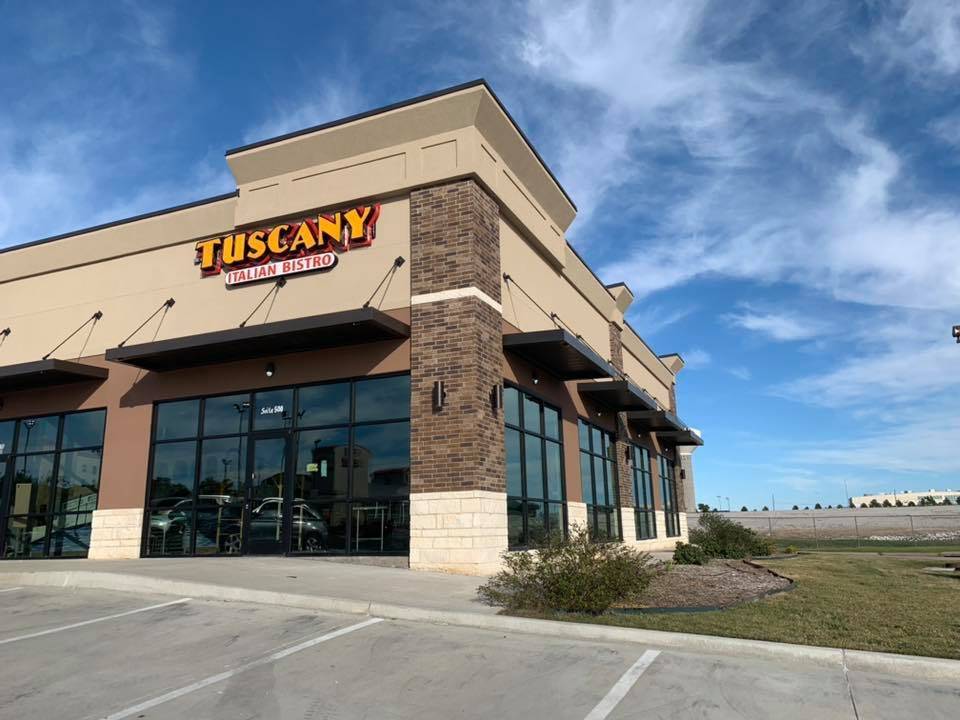 Tuscany Italian Bistro | meal takeaway | 6060 Rocky Point Trail #500, Fort Worth, TX 76135, USA | 6827081590 OR +1 682-708-1590