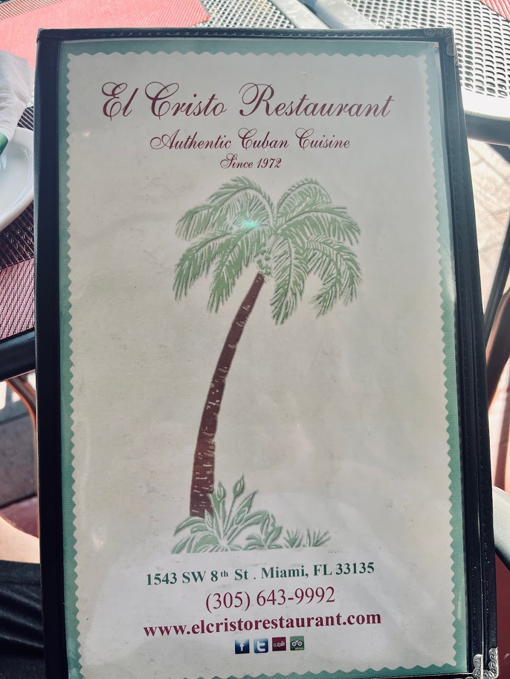 El Cristo Restaurant | restaurant | 1543 SW 8th St, Miami, FL 33135, USA | 3056439992 OR +1 305-643-9992