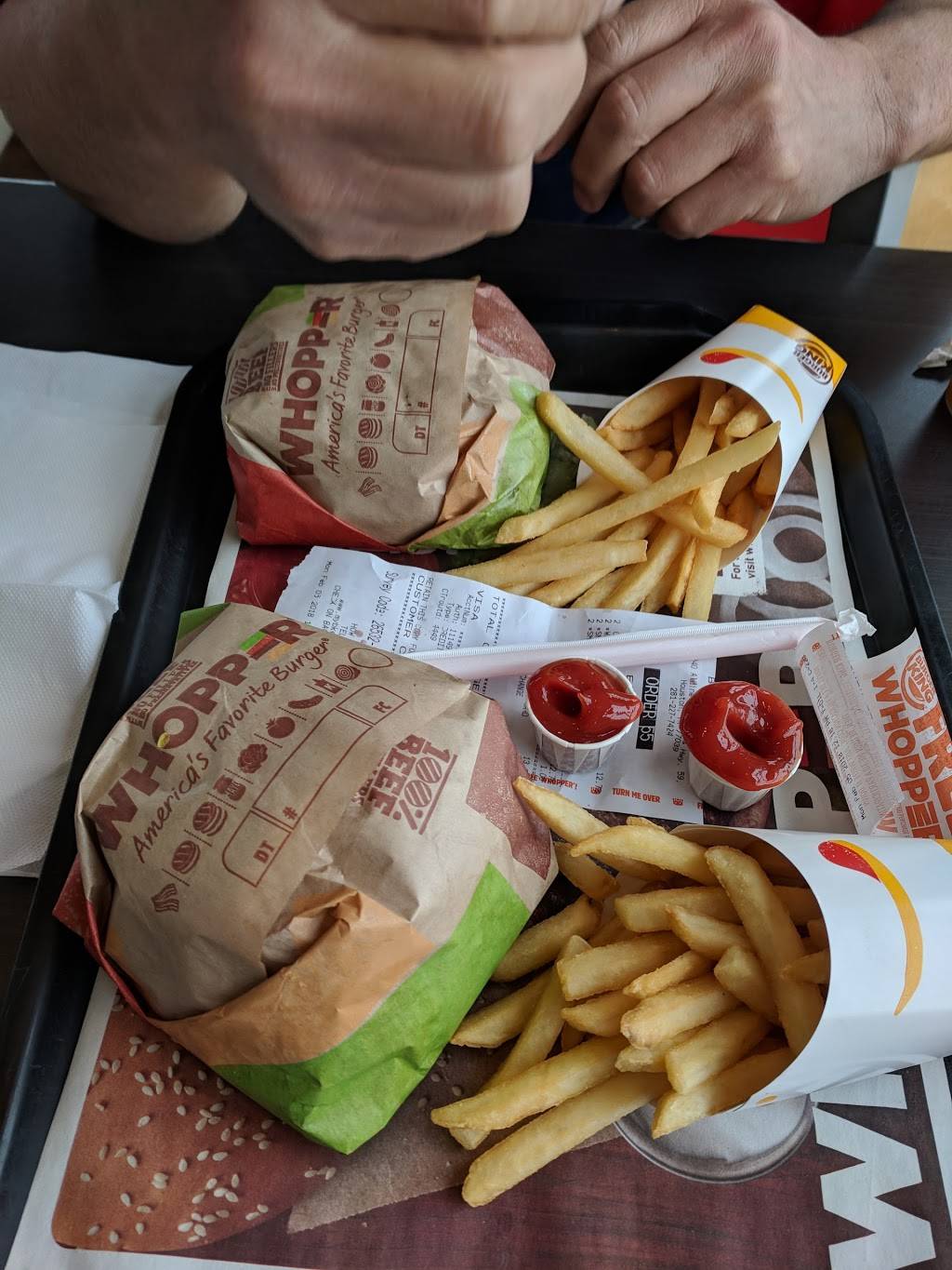 Burger King | restaurant | 5240 Aldine Mail Rt &, US-59, Houston, TX 77039, USA | 2812277424 OR +1 281-227-7424