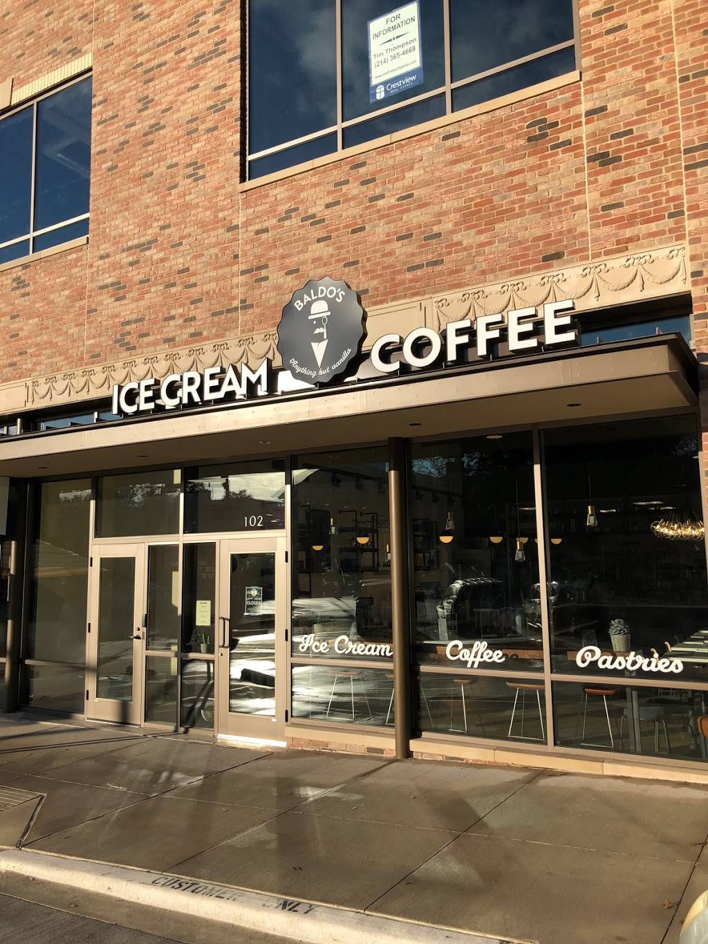 Baldo’s Ice Cream & Coffee | restaurant | 6401 Hillcrest Ave, Dallas, TX 75205, USA | 9729134001 OR +1 972-913-4001