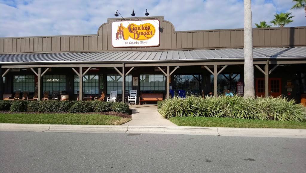 Cracker Barrel Old Country Store | restaurant | 2441 FL-16, St. Augustine, FL 32092, USA | 9048299222 OR +1 904-829-9222