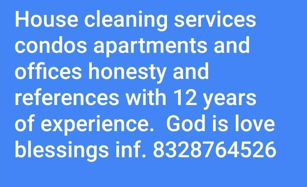 EsmeraldaS cleaning services | restaurant | 6060 Gulfton St, Houston, TX 77081, USA | 8328764526 OR +1 832-876-4526