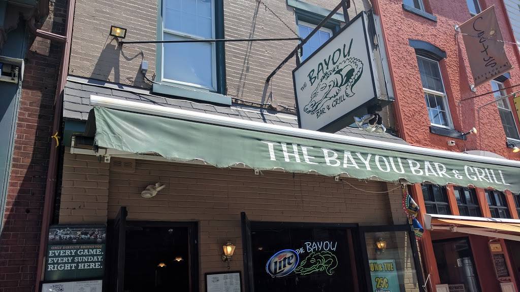 Bayou Bar & Grill | restaurant | 1602, 4245 Main St, Philadelphia, PA 19127, USA | 2154822560 OR +1 215-482-2560