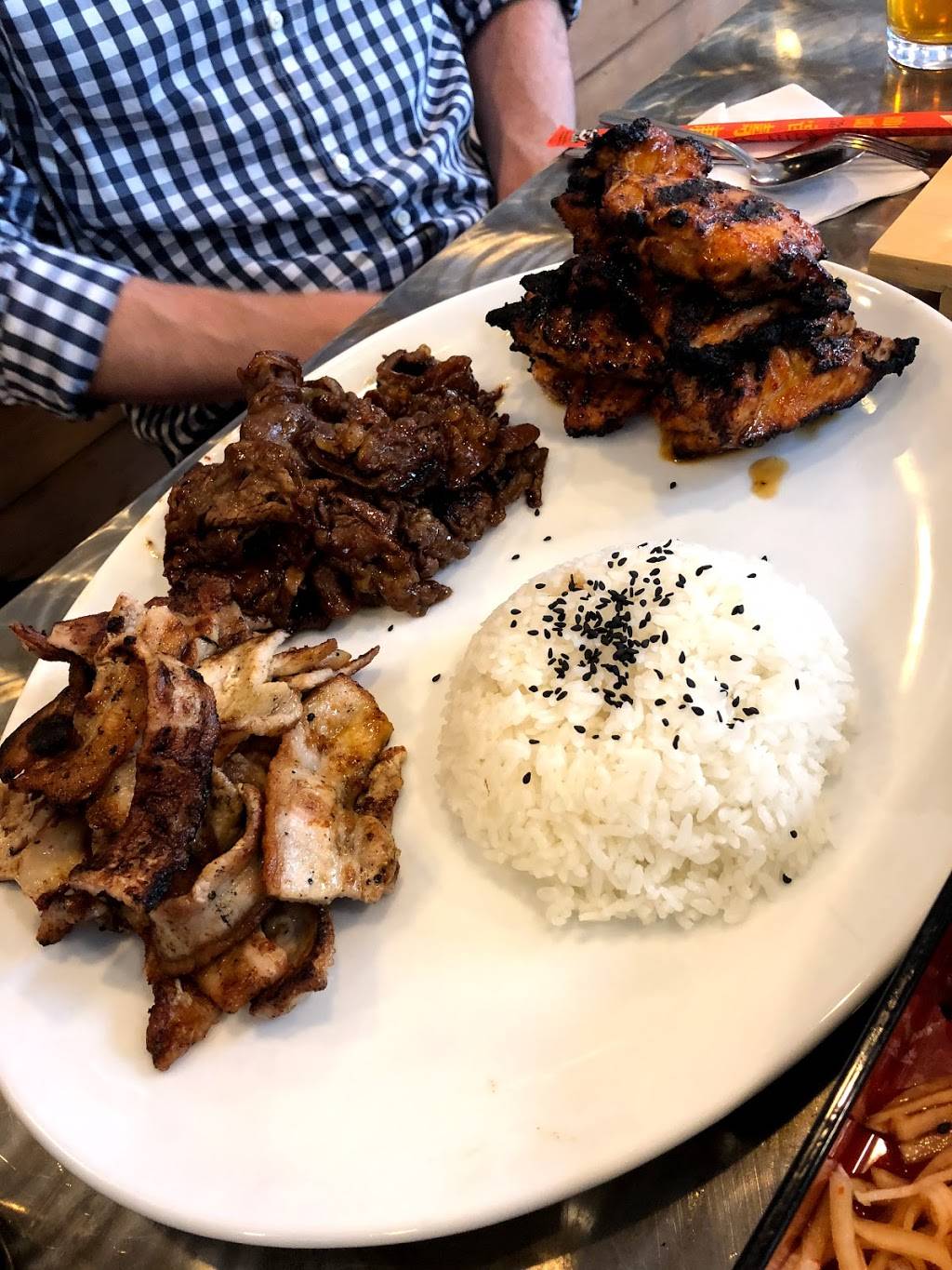 SoJu BBQ | meal takeaway | 36 S Ashland Ave, Chicago, IL 60607, USA | 3128775206 OR +1 312-877-5206