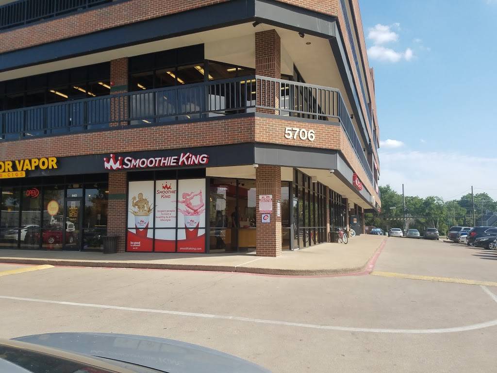 Smoothie King | meal delivery | 5706 E Mockingbird Ln #130, Dallas, TX 75206, USA | 2148278885 OR +1 214-827-8885