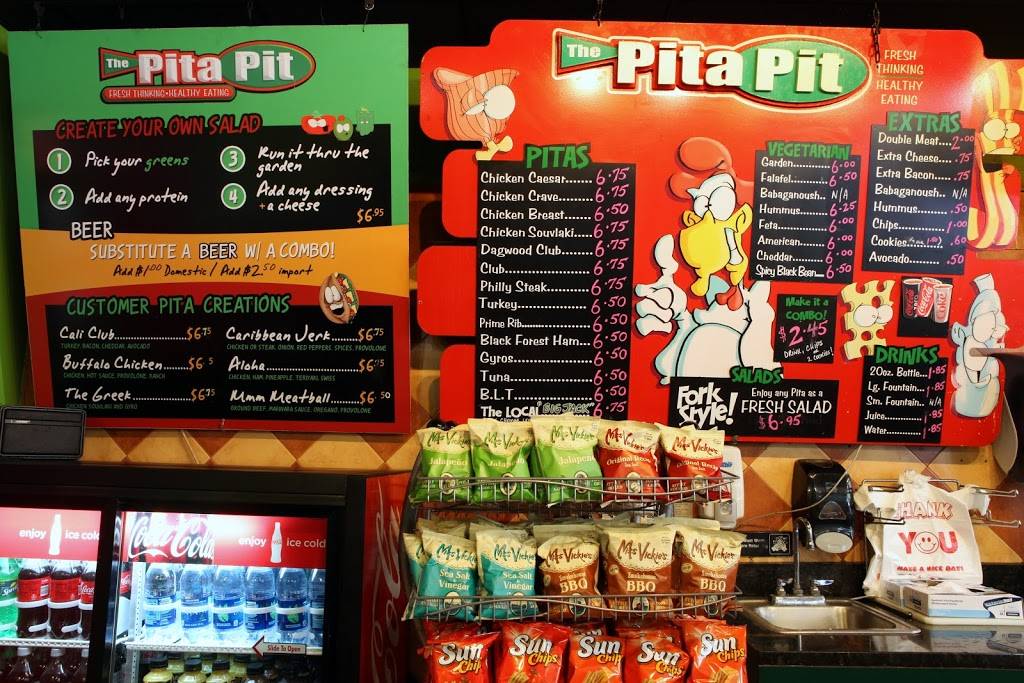 Pita Pit | restaurant | 1702 W University Ave, Gainesville, FL 32603, USA | 3526924400 OR +1 352-692-4400