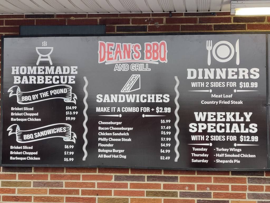 Deans BBQ and Grill | restaurant | 3716 Mechanicsville Turnpike, Richmond, VA 23223, USA | 8043294676 OR +1 804-329-4676