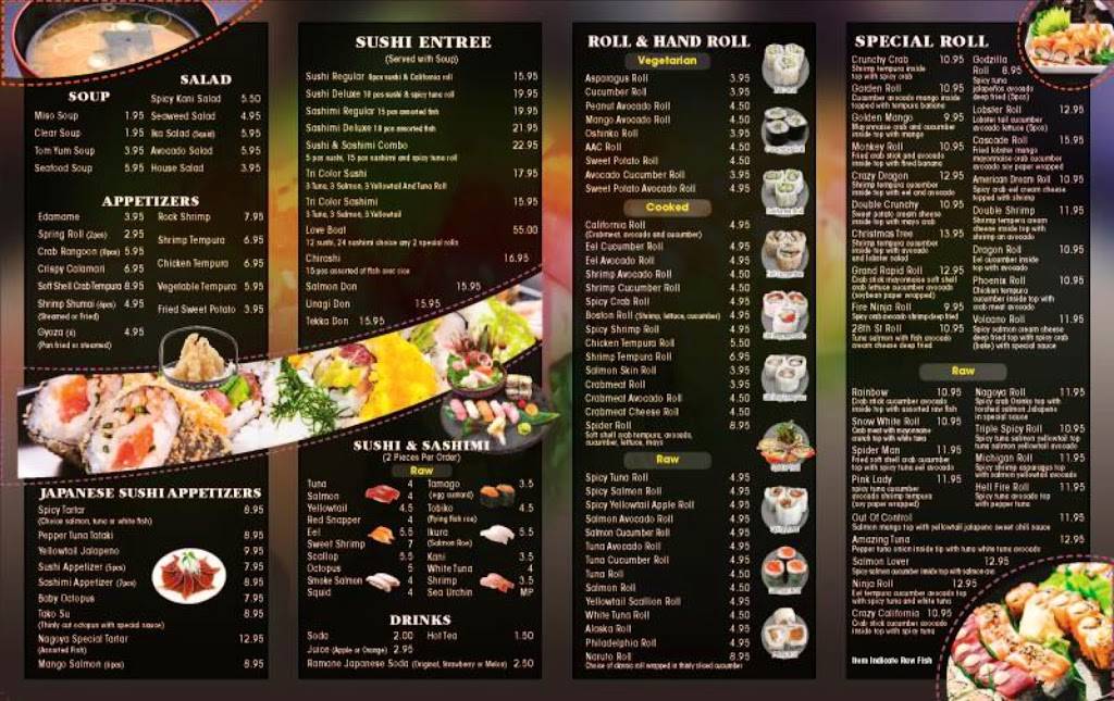 Nagoya Japanese Restaurant | restaurant | 2915 28th St SE, Grand Rapids, MI 49512, USA | 6162883890 OR +1 616-288-3890