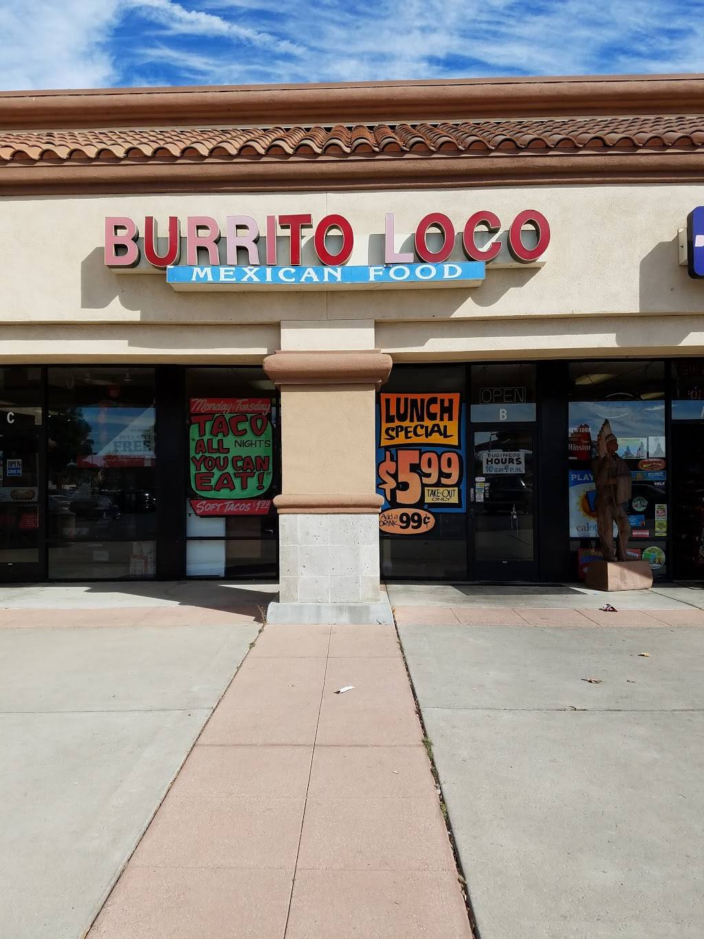 Burrito Loco Restaurant | restaurant | 1412 N H St, Lompoc, CA 93436, USA | 8057359567 OR +1 805-735-9567