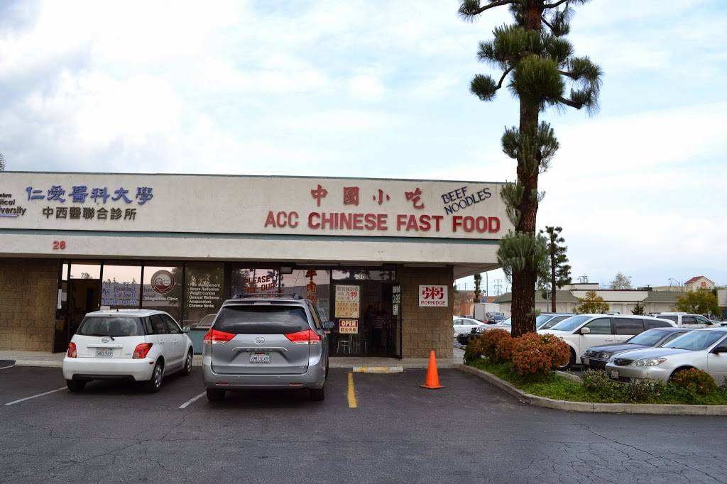 Acc Chinese Fast Food | restaurant | 38 S Palm Ave, Alhambra, CA 91801, USA | 6262818577 OR +1 626-281-8577