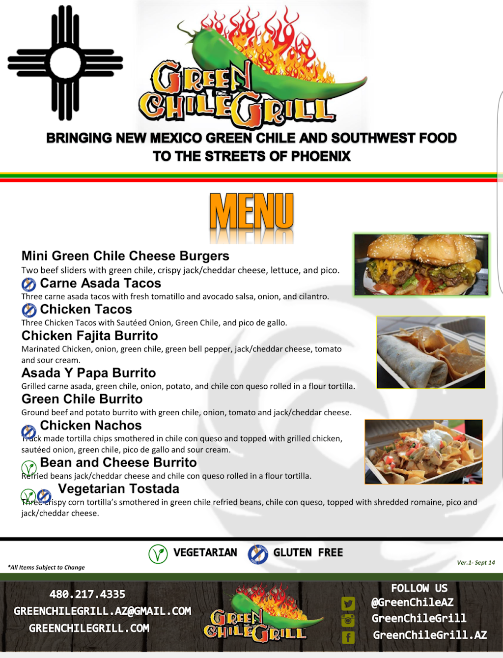 Green Chile Grill | restaurant | 3013 W Agua Fria Fwy, Phoenix, AZ 85027, USA | 4802174335 OR +1 480-217-4335