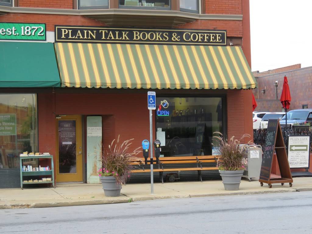 Plain Talk Books & Coffee | cafe | 602 E Grand Ave, Des Moines, IA 50309, USA | 5152430815 OR +1 515-243-0815