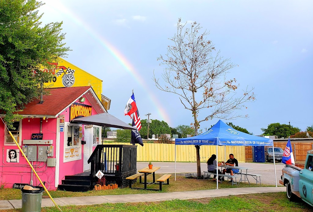 RockerDogz Gourmet Street Dogz | meal takeaway | 3014 Roosevelt Ave, San Antonio, TX 78214, USA | 2102777288 OR +1 210-277-7288