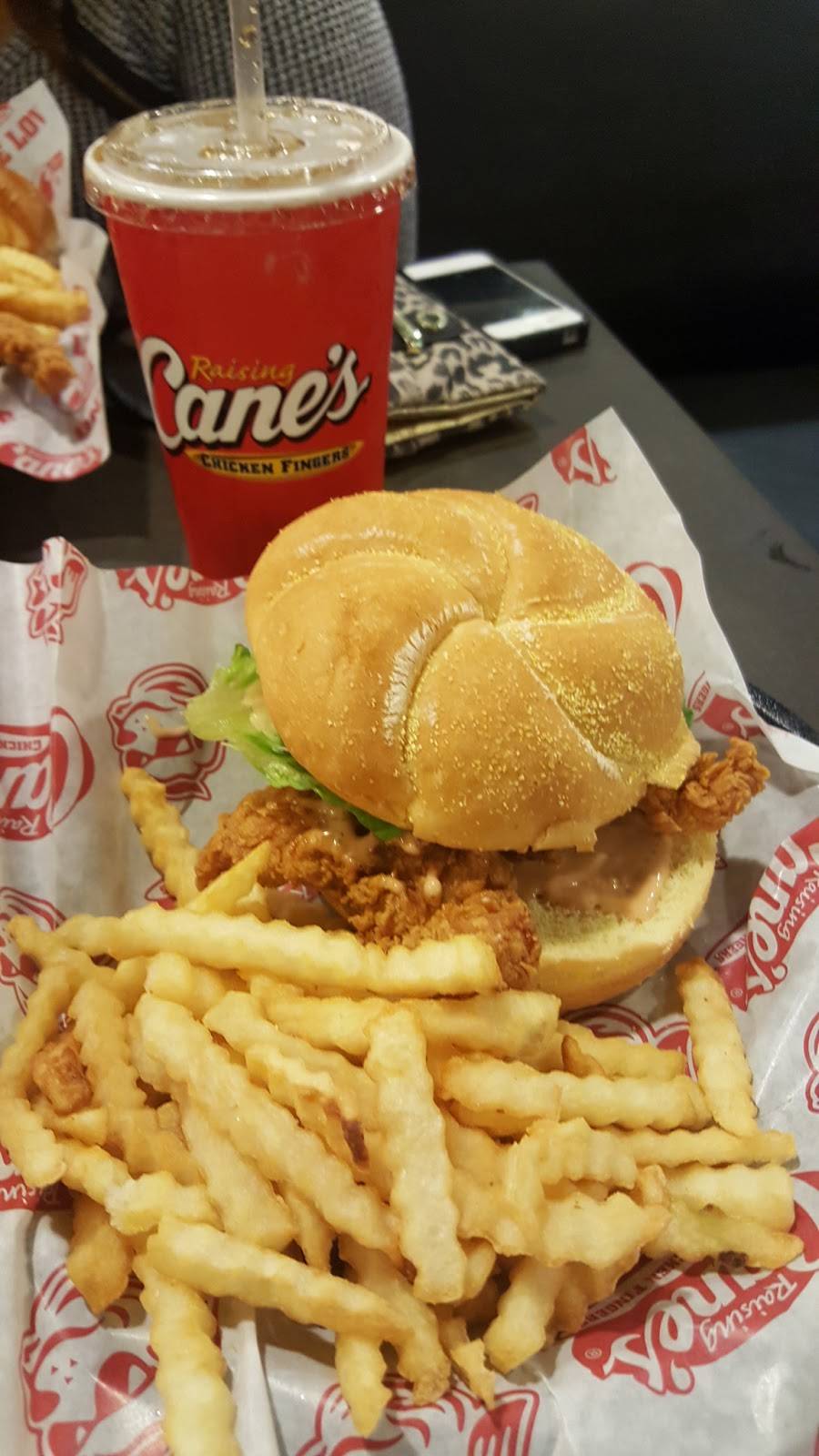 Raising Canes Chicken Fingers | meal takeaway | 3007 Ella Blvd, Houston, TX 77018, USA | 7138808799 OR +1 713-880-8799