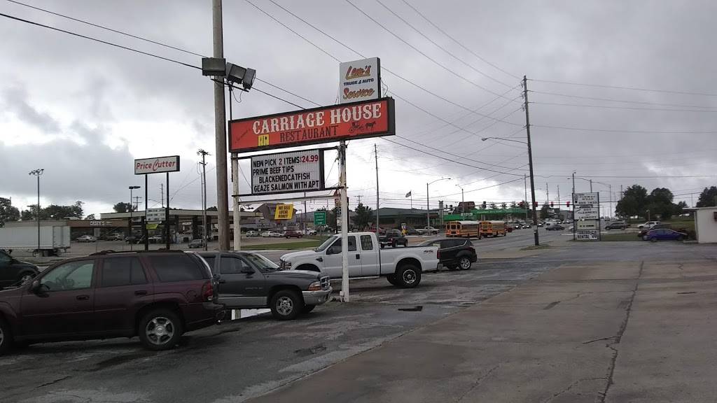 Carriage House Family Restaurant | restaurant | 1537 N Glenstone Ave, Springfield, MO 65803, USA | 4177204487 OR +1 417-720-4487