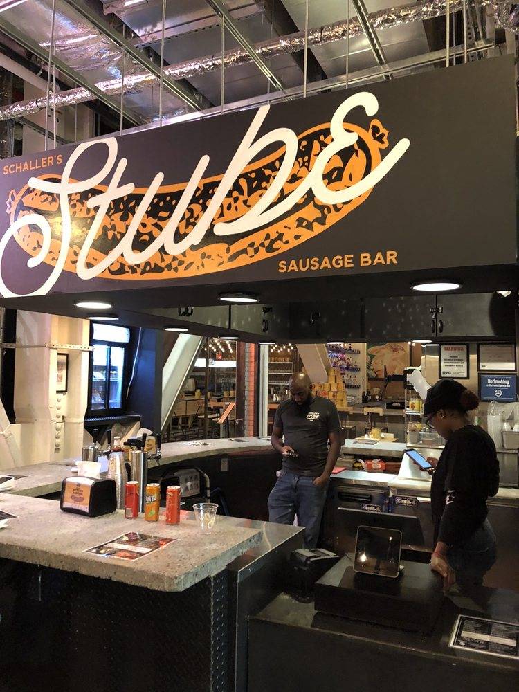 Schaller’s Stube Sausage Bar | restaurant | Address: 445 Albee Square W, Basement Level, Brooklyn, NY 11201, USA | 9293599212 OR +1 929-359-9212